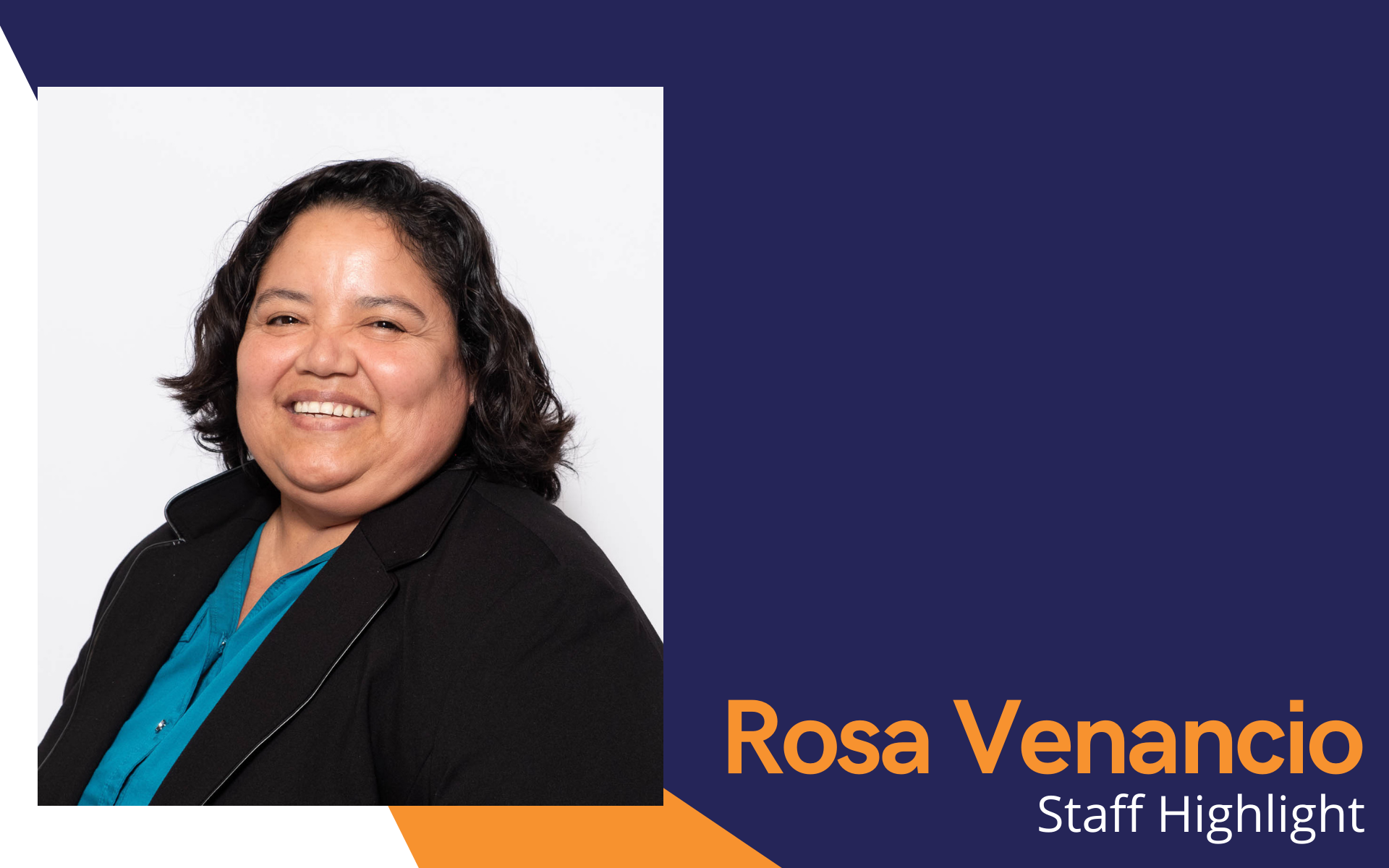 Staff Highlight: Rosa Venancio – Family Education & Support Services
