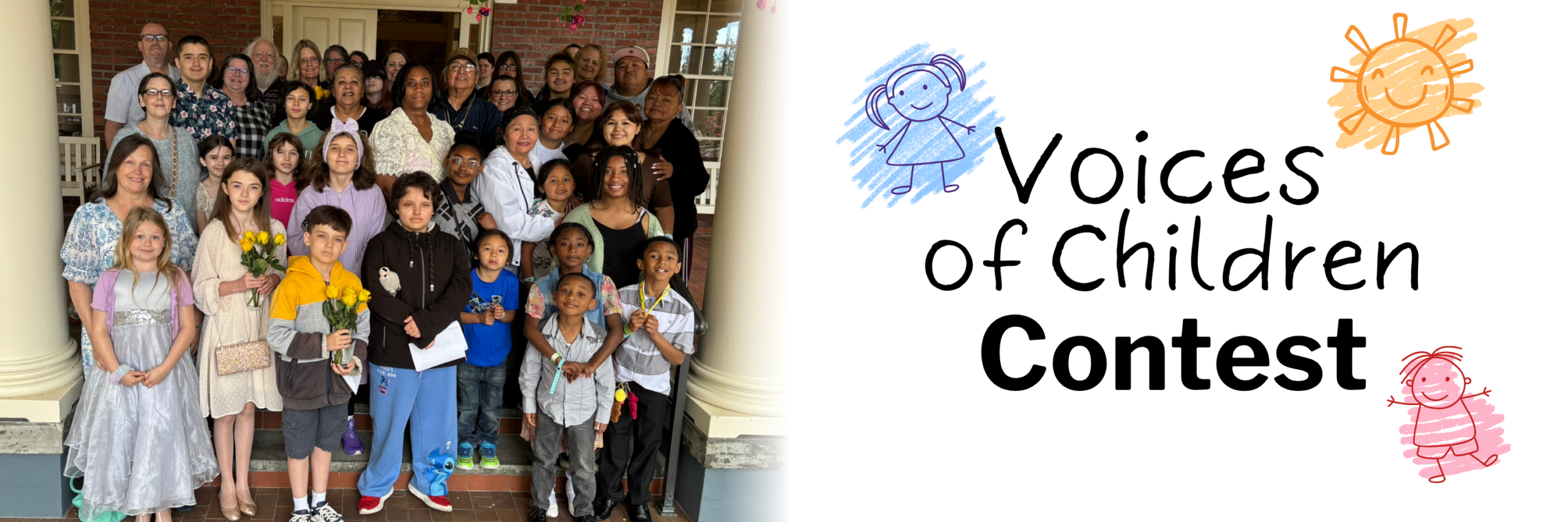 Voices of Children Contest banner 2026